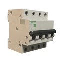 INTERRUPTOR TERMOMAGNETICO EASY9 4X50A 4,5KA C