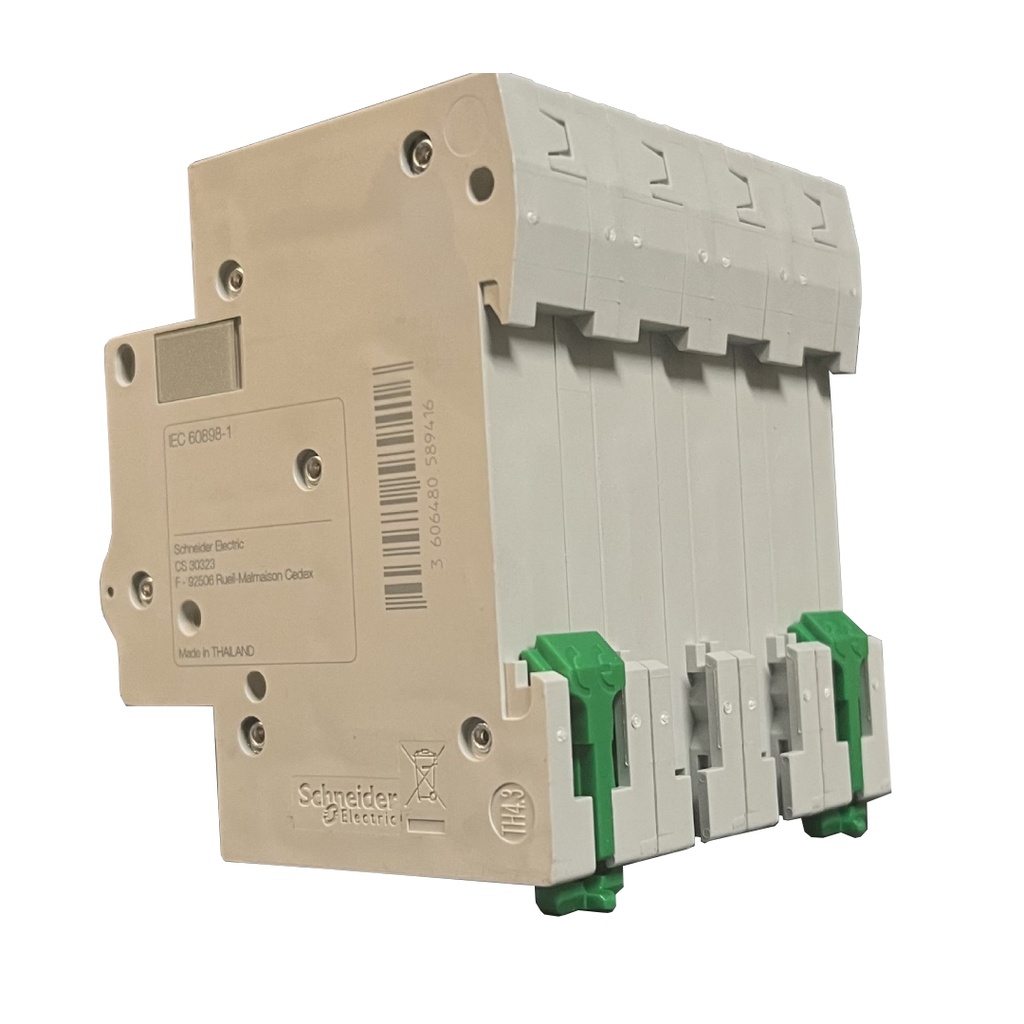 INTERRUPTOR TERMOMAGNETICO EASY9 4X50A 4,5KA C