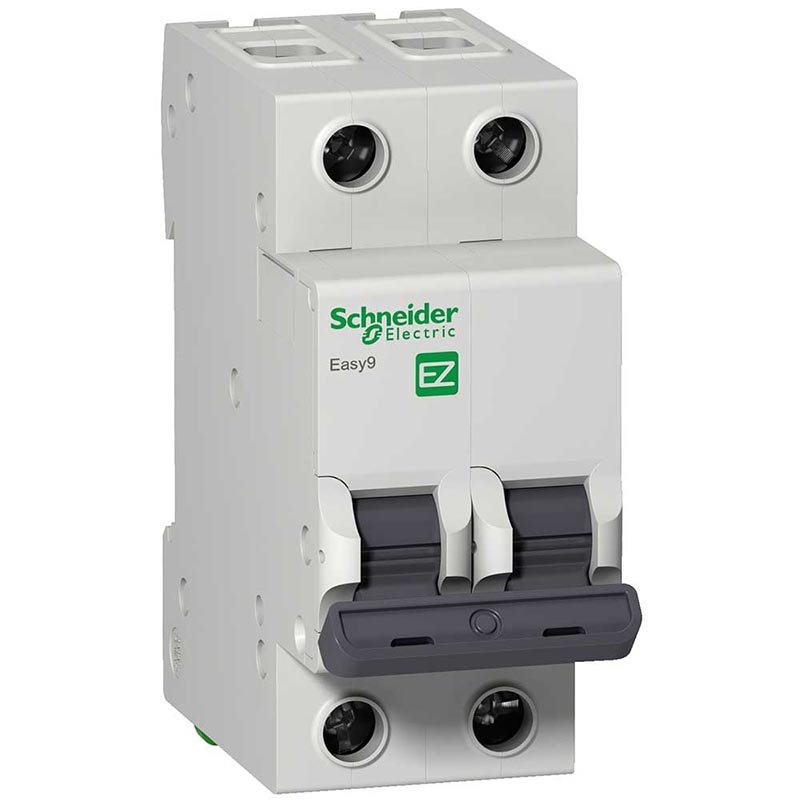 INTERRUPTOR TERMOMAGNETICO EASY9 2X10A 4,5KA C