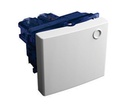 INTERRUPTOR UNIPOLAR DOS DIRECCIONES MEDIANO (COMBINACION) 16AX - 250V~ BLANCO