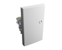 INTERRUPTOR UNIPOLAR MODULO GRANDE (1 PUNTO)16AX - 250V~ BLANCO