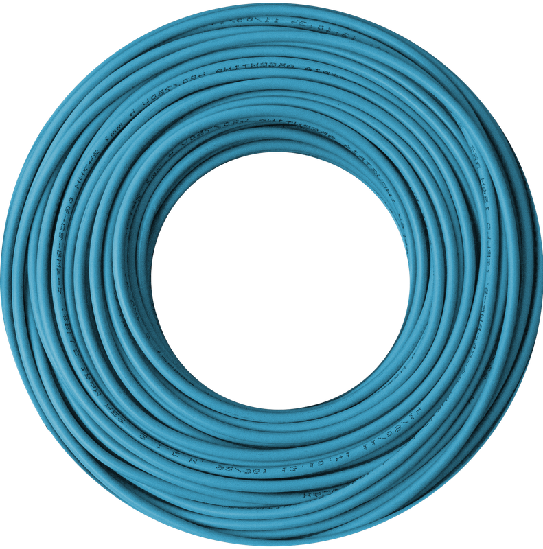 CABLE 1X1,50 MM NORMALIZADO X METRO CELESTE