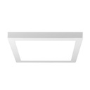 LUMINARIA PARA APLICAR LED CUADRADO BLANCO 18W LUZ CALIDA