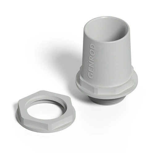[CTRG022E] CONECTOR PARA TUBO RÍGIDO Y CORRUGADO 22MM