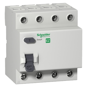[EZ9R36425] INTERRUPTOR DIFERENCIAL EASY9 4X25A 30MA AC