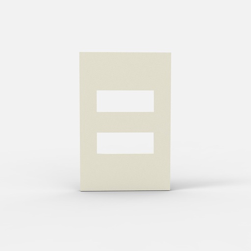 [4132C] TAPA LUJO 2 MODULOS