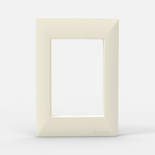 [4504C] TAPA 4 MODULOS SIGLO XXII BLANCA