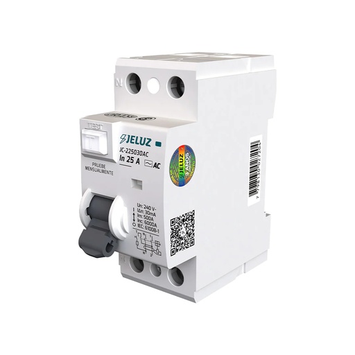 [240030AC] INTERRUPTOR DIFERENCIAL 2X40A 30MA AC