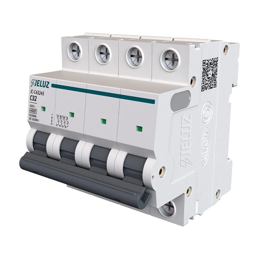[C42545] INTERRUPTOR TERMOMAGNETICO 4X25A 4,5KA CURVA C