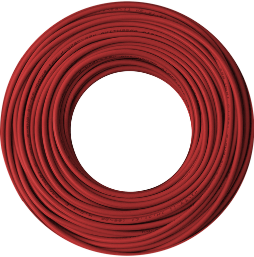 [155T] CABLE 1X1,50 MM NORMALIZADO X METRO ROJO