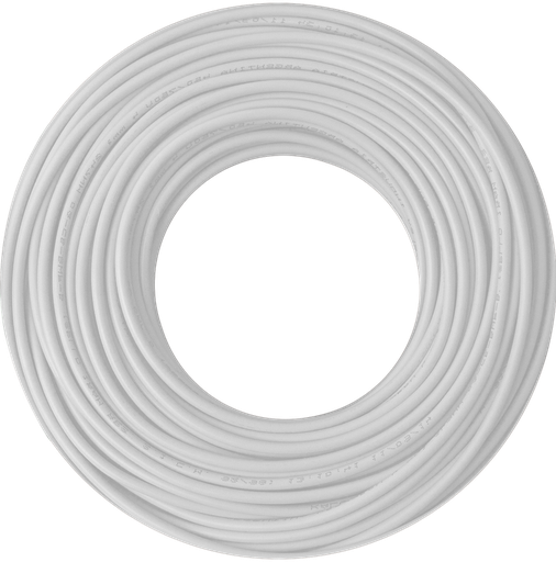 [401T] CABLE 1X4,00 MM NORMALIZADO X METRO BLANCO