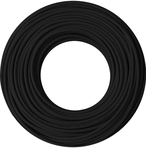 [406T] CABLE 1X4,00 MM NORMALIZADO X METRO NEGRO