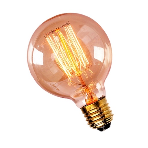[403151] INCANDESCENTES DIMERIZABLES- ANTIQUE TIPO GLOBO G125 - 25 W - E27 - GOLD